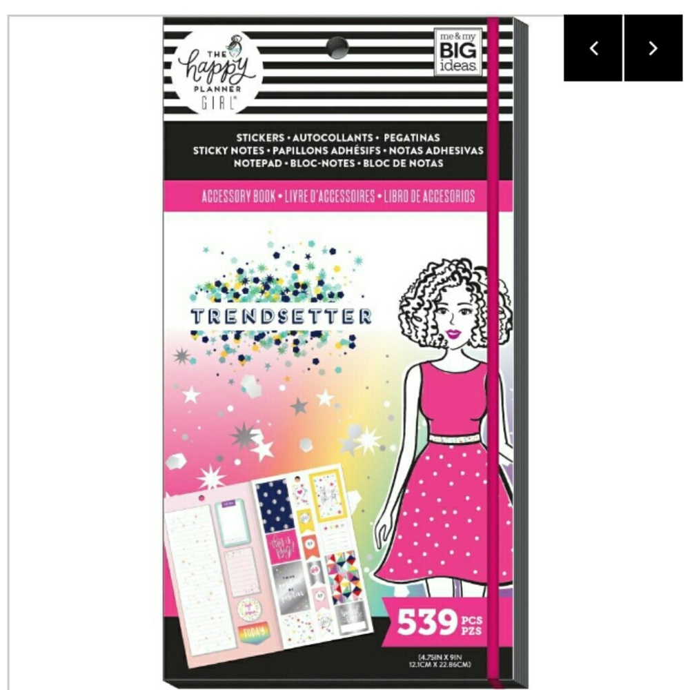 TRENDSETTER ACCESSORIES BOOK Happy Planner New
